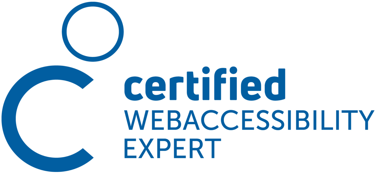 Certified Web-Accessibility Expert
